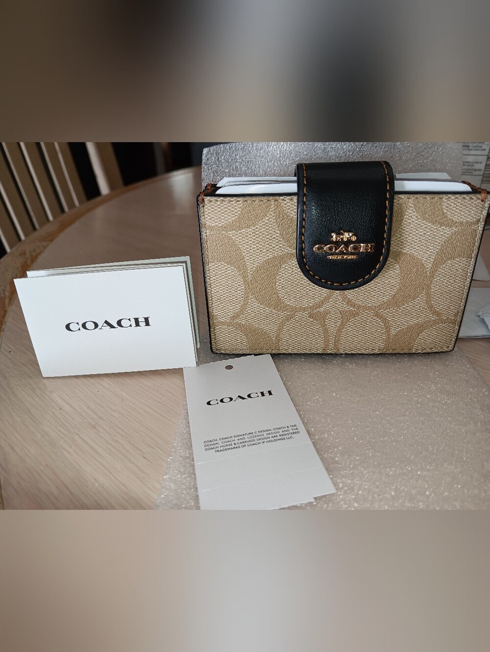 AUTHENTIC COACH WALLET
